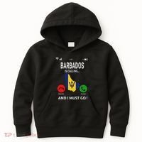 Barbados Is Calling Barbados Flag Vacation Barbados Kids Hoodie thumb 0