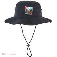 Baseball Ice Cream Dripping Drip Bucket Hat thumb 0