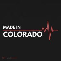 Born In Colorado Heartbeat Place Of Birth T-Shirt thumb 7