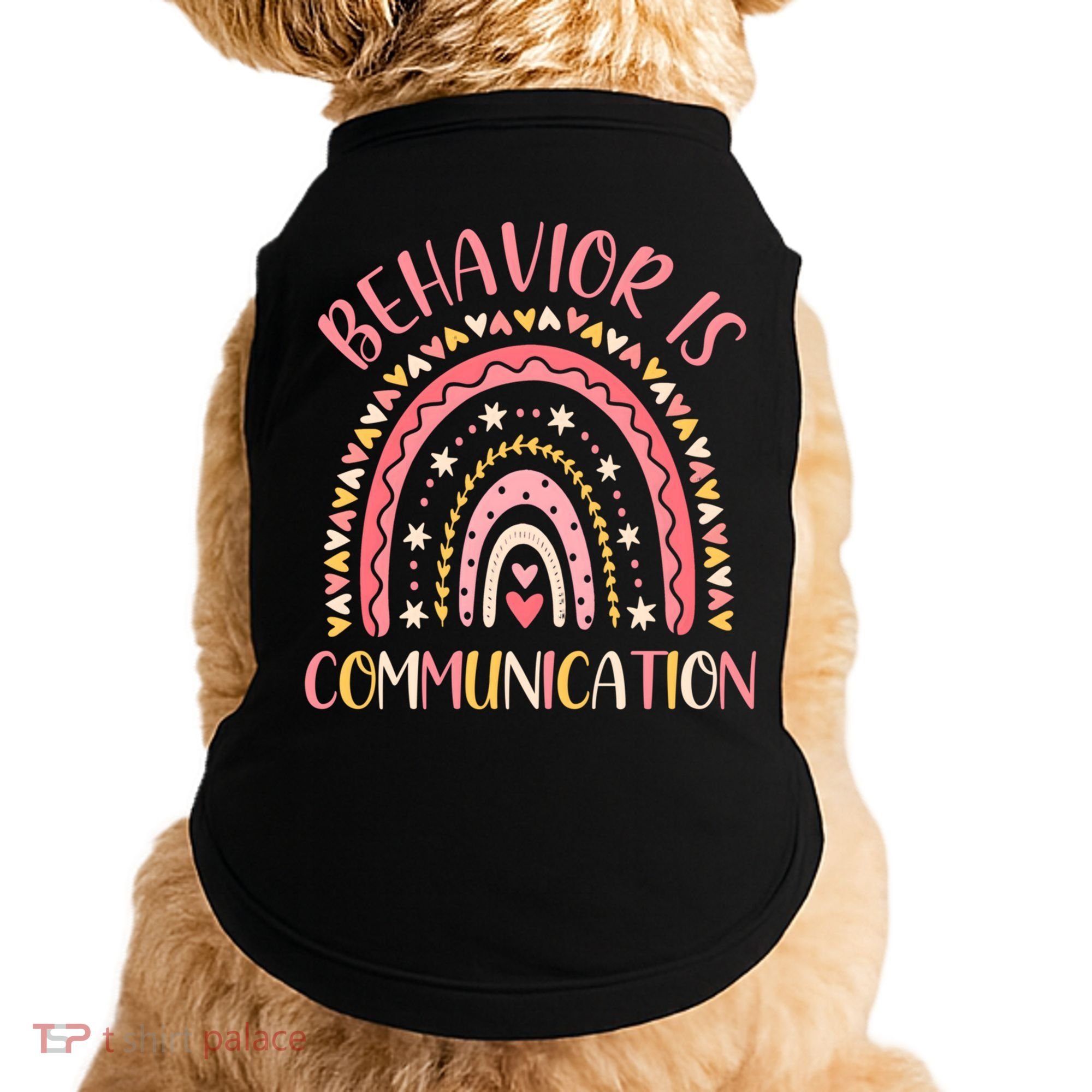 Behavior Is Communication Special Education Sped Teacher Gift Doggie Tank