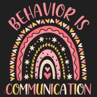 Behavior Is Communication Special Education Sped Teacher Gift Beanie thumb 2