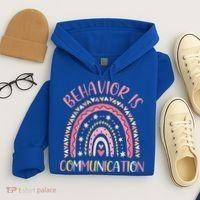 Behavior Is Communication Special Education Sped Teacher Gift Hoodie thumb 4
