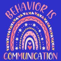 Behavior Is Communication Special Education Sped Teacher Gift Kids Sweatshirt thumb 2