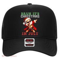 Bruh ItS Christmas In July Dabbing Santa Beach Vacation Hat thumb 0