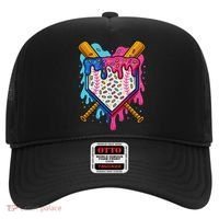Baseball Ice Cream Drip Baseball Hat thumb 0
