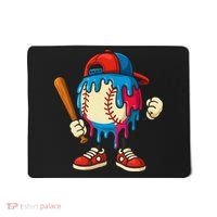 Baseball Ice Cream Drip Sport Game Day Gift Mousepad thumb 0