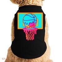 Basketball Ice Cream Drip Doggie Tank thumb 0