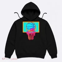 Basketball Ice Cream Drip Hoodie thumb 0