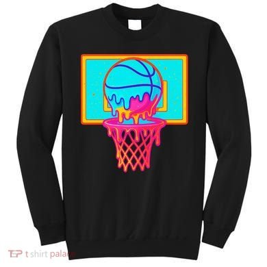 Basketball Ice Cream Drip Sweatshirt
