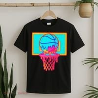 Basketball Ice Cream Drip T-Shirt thumb 2
