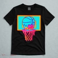 Basketball Ice Cream Drip T-Shirt thumb 5