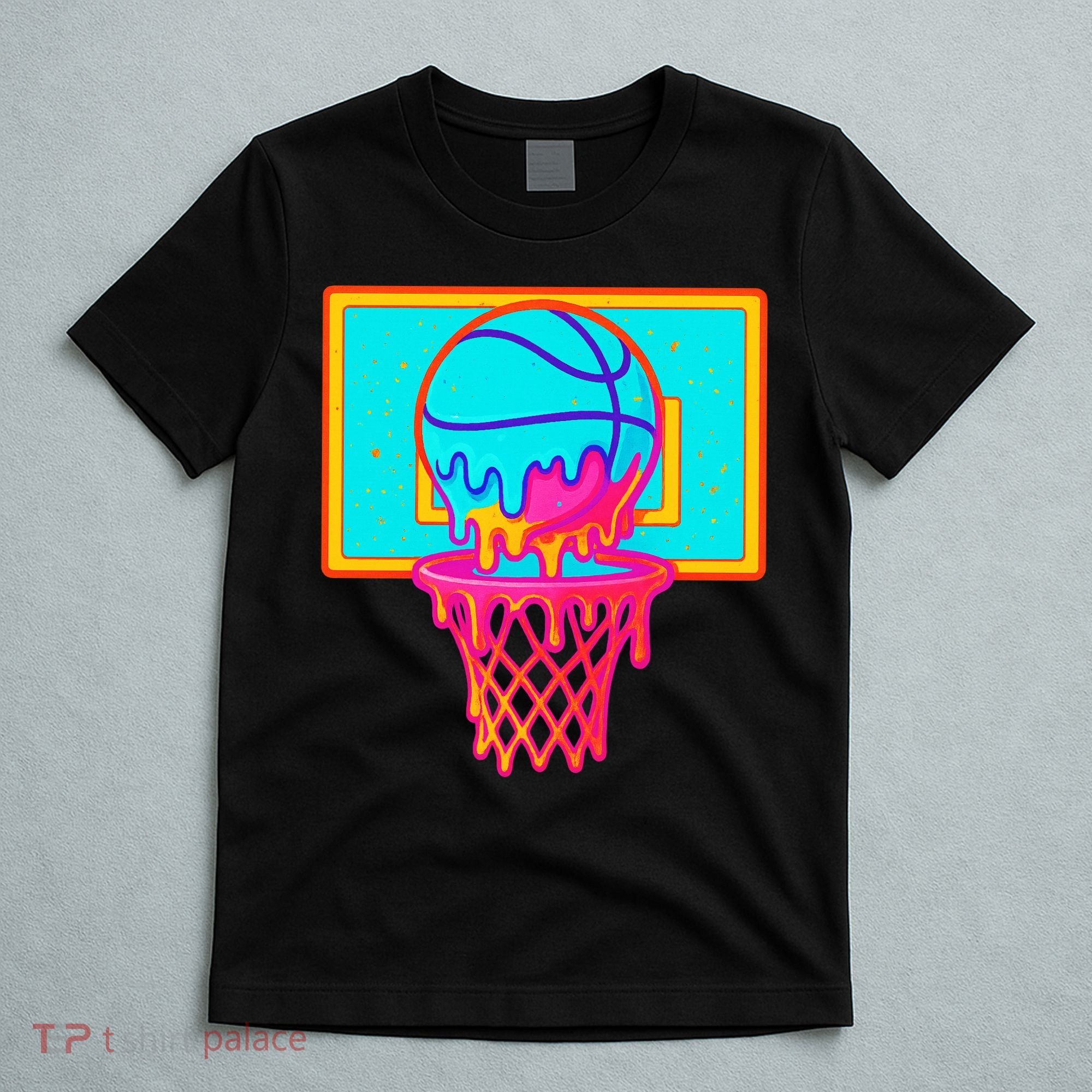 Basketball Ice Cream Drip T-Shirt