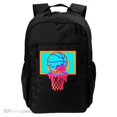 Basketball Ice Cream Drip Backpack