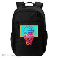 Basketball Ice Cream Drip Backpack thumb 0