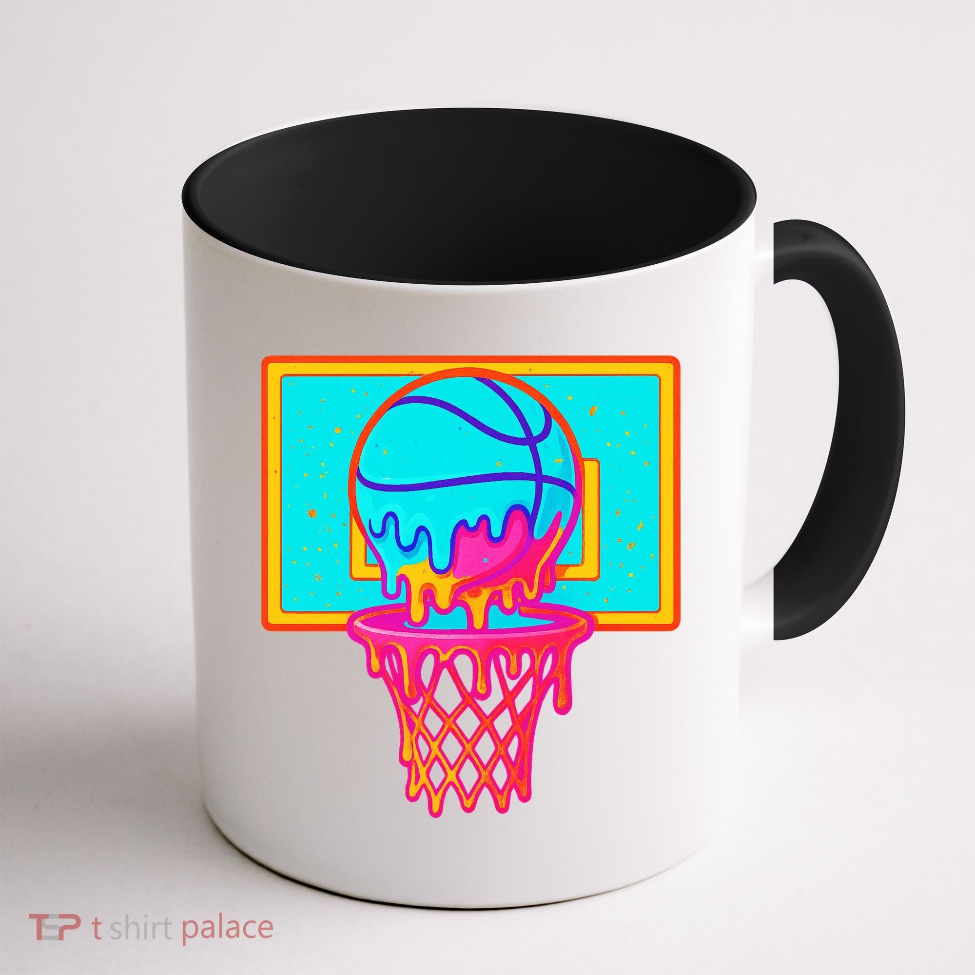 Basketball Ice Cream Drip Coffee Mug