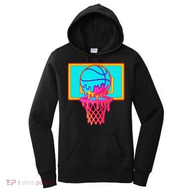 Basketball Ice Cream Drip Women's Hoodie