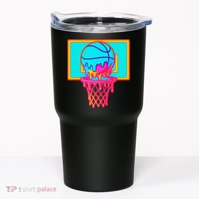 Basketball Ice Cream Drip Tumbler