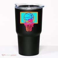 Basketball Ice Cream Drip Tumbler thumb 0