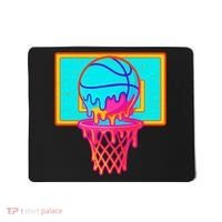 Basketball Ice Cream Drip Mousepad thumb 0