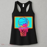 Basketball Ice Cream Drip Women's Tank Top thumb 3