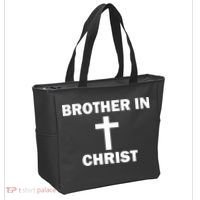 Brother In Christ Family Matching Tote Bag thumb 2