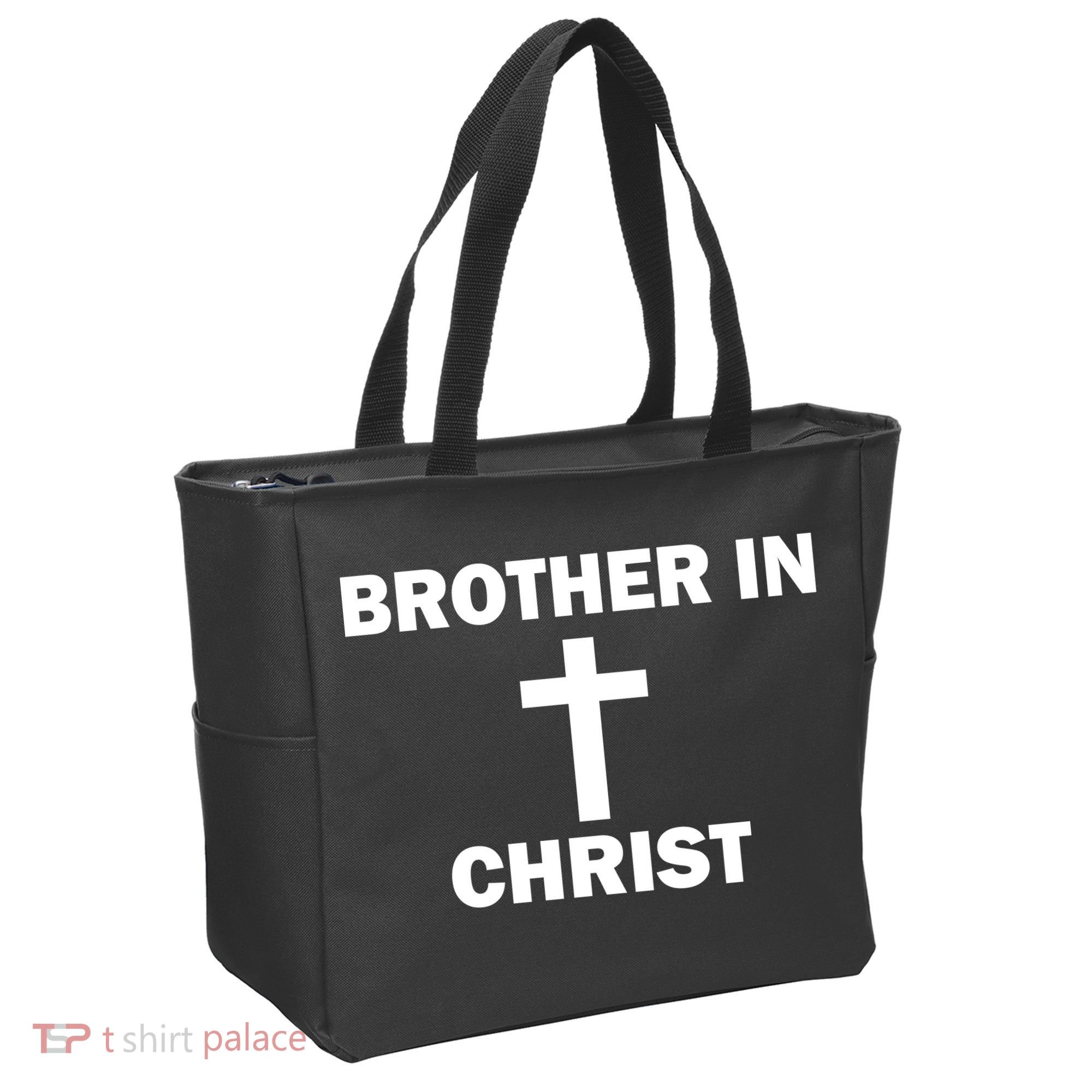 Brother In Christ Family Matching Tote Bag