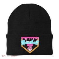 Baseball Ice Cream Drip Funny Sport Game Day Baseball Mom Beanie thumb 0