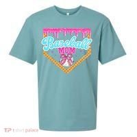Baseball Ice Cream Drip Funny Sport Game Day Baseball Mom Sueded Cloud Jersey T-Shirt thumb 0