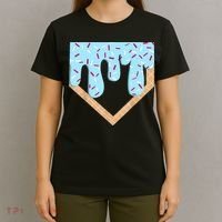 Baseball Ice Cream Dripping Baseball Home Plate Drip  T-Shirt thumb 4
