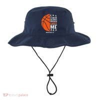 Basketball I Can Do All Things Through Christ Who Strengthens Me Philippian 4:13 Bucket Hat thumb 0