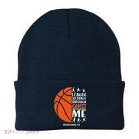 Basketball I Can Do All Things Through Christ Who Strengthens Me Philippian 4:13 Beanie thumb 0