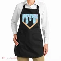Baseball Ice Cream Dripping Drip Apron thumb 2
