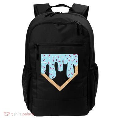 Baseball Ice Cream Dripping Drip Backpack