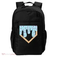 Baseball Ice Cream Dripping Drip Backpack thumb 0