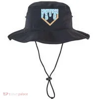 Baseball Ice Cream Dripping Drip Bucket Hat thumb 0