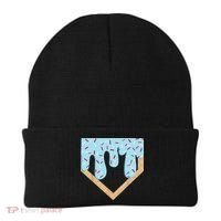Baseball Ice Cream Dripping Drip Beanie thumb 0