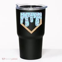 Baseball Ice Cream Dripping Drip Tumbler thumb 0