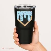 Baseball Ice Cream Dripping Drip Tumbler thumb 2