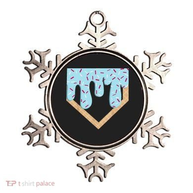Baseball Ice Cream Dripping Drip Ornament