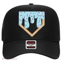 Baseball Ice Cream Dripping Drip Hat thumb 0