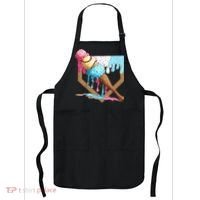 Baseball Ice Cream Dripping Baseball Home Plate Drip Apron thumb 0
