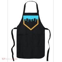 Baseball Ice Cream Dripping Baseball Home Plate Drip Apron thumb 0