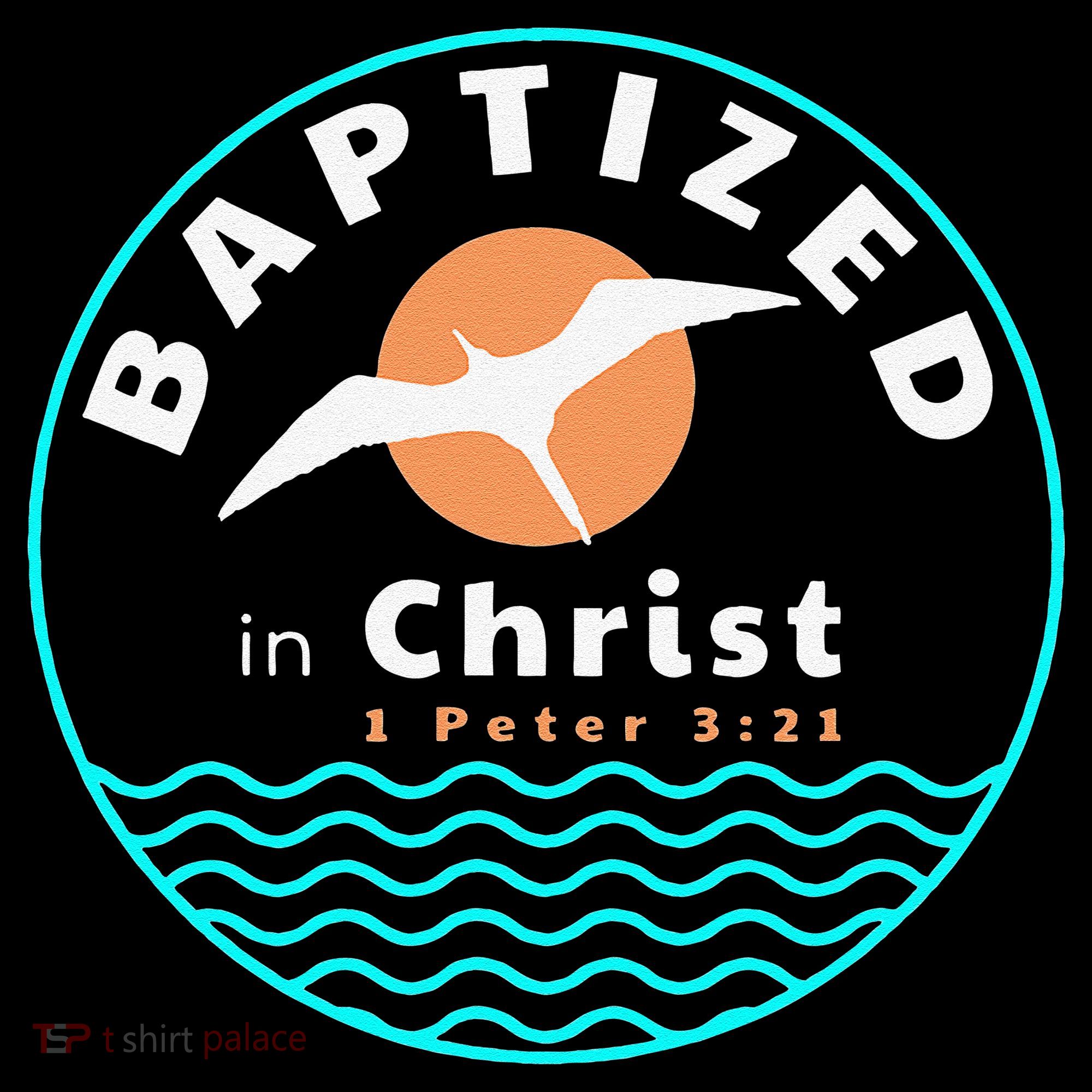 Baptized In Christ Christian Adult Baptism Women's Hoodie