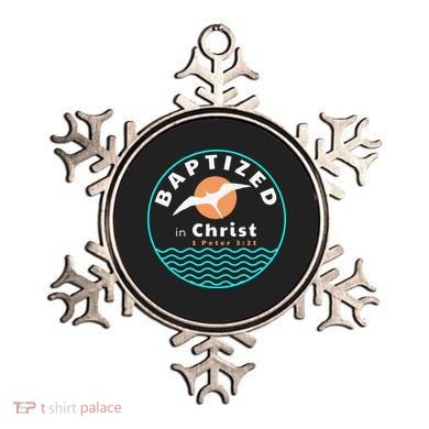 Baptized In Christ Christian Adult Baptism Ornament