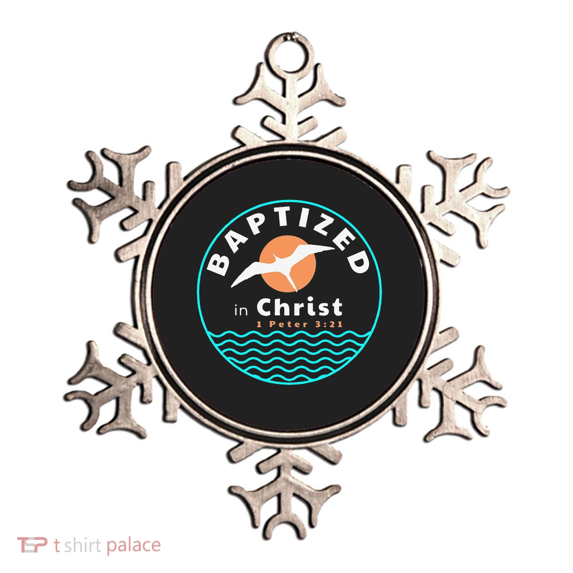 Baptized In Christ Christian Adult Baptism Ornament