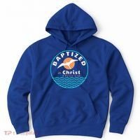 Baptized In Christ Christian Adult Baptism Hoodie thumb 0