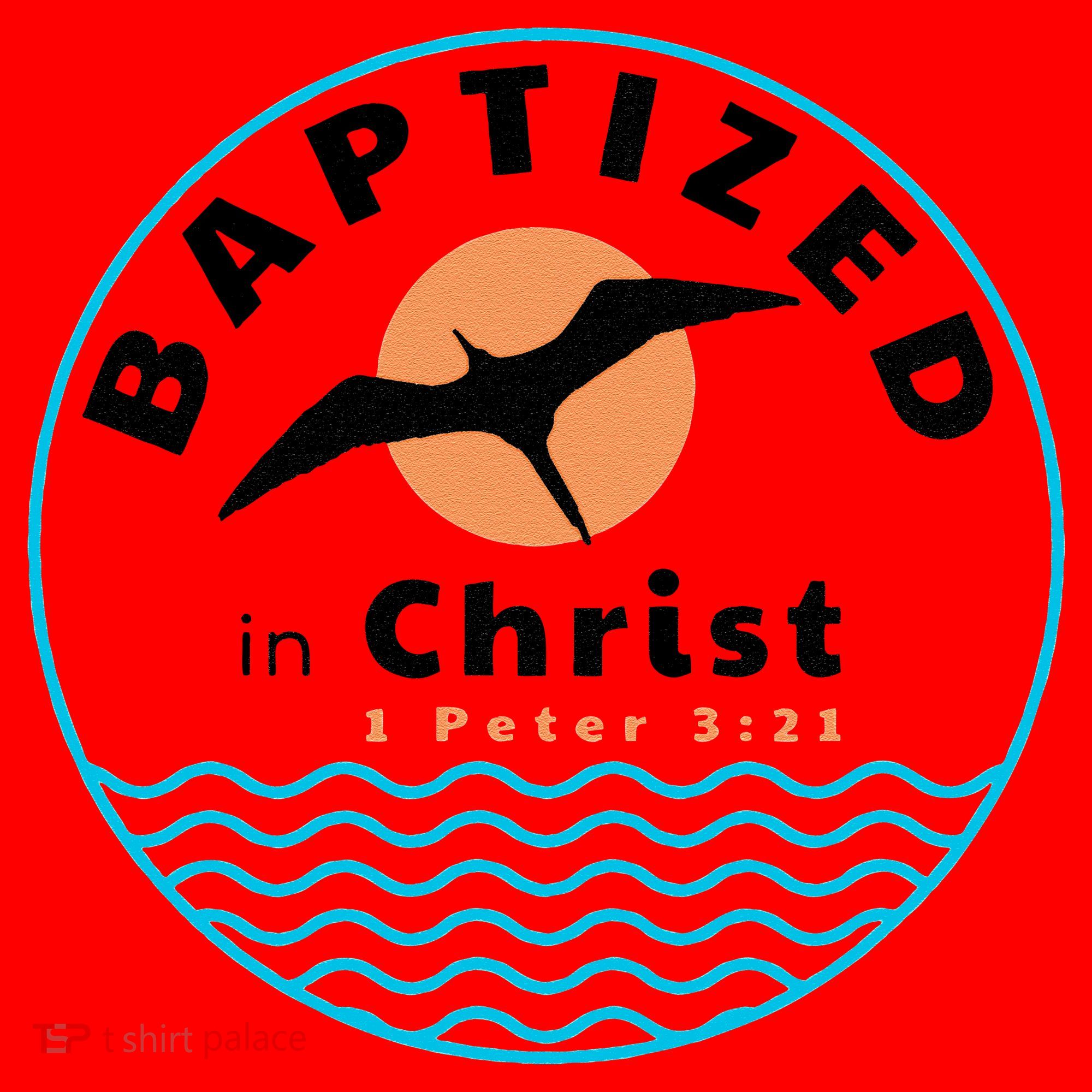 Baptized In Christ Christian Adult Baptism Santa Hat