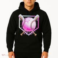 Baseball Ice Cream Home Plate Baseball Lover Hoodie thumb 2