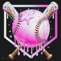 Baseball Ice Cream Home Plate Baseball Lover Hoodie thumb 7