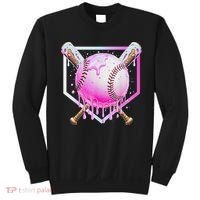 Baseball Ice Cream Home Plate Baseball Lover Sweatshirt thumb 0